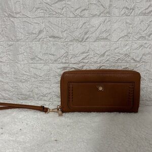 LC Lauren Conrad Tan Wristlet